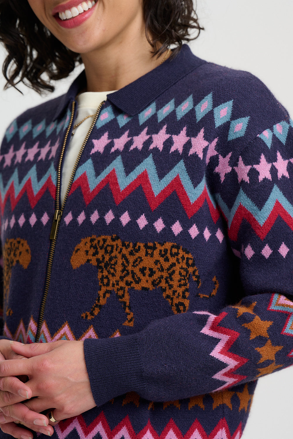 BOMBER KATLIN WALKING LEOPARD