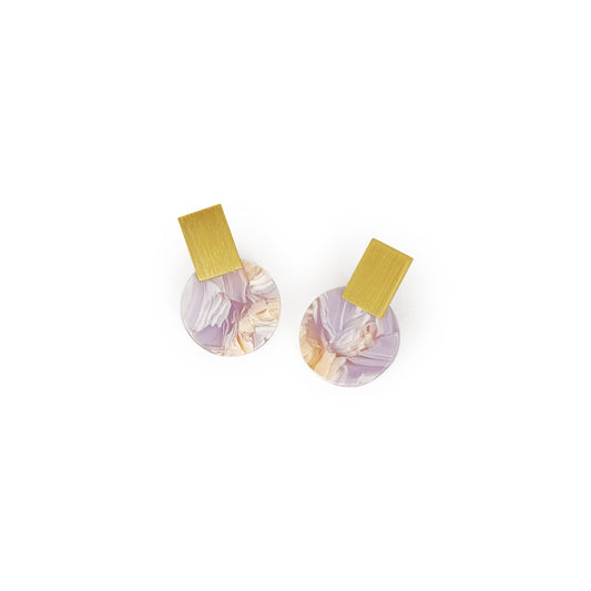 PENDIENTES LILAC