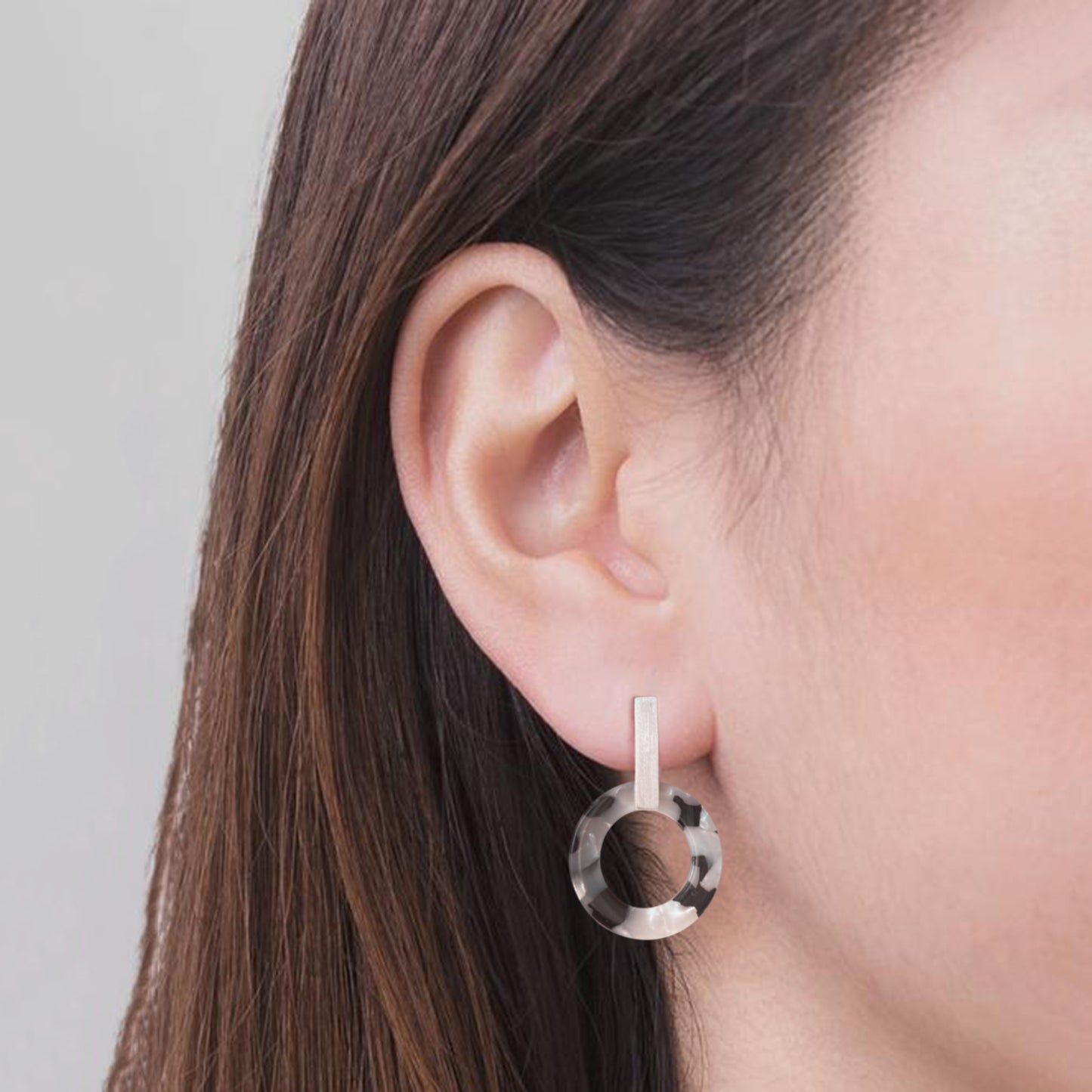 PENDIENTES ACETATE PALE