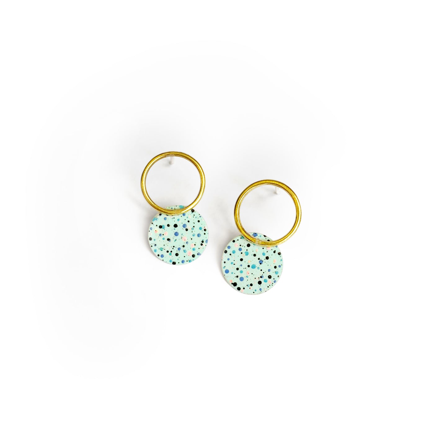 PENDIENTES MOTTLED