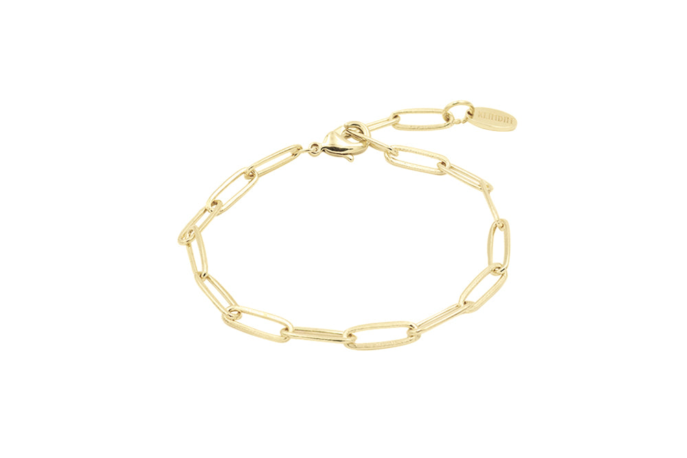 PULSERA LINK BIG GOLD