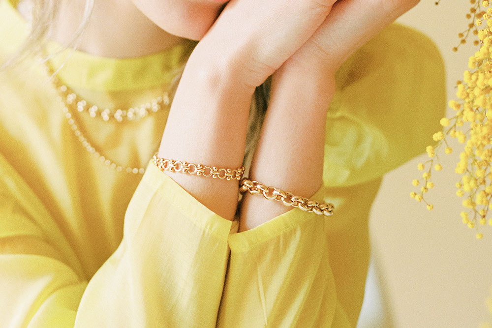 PULSERA MERAKI GOLD