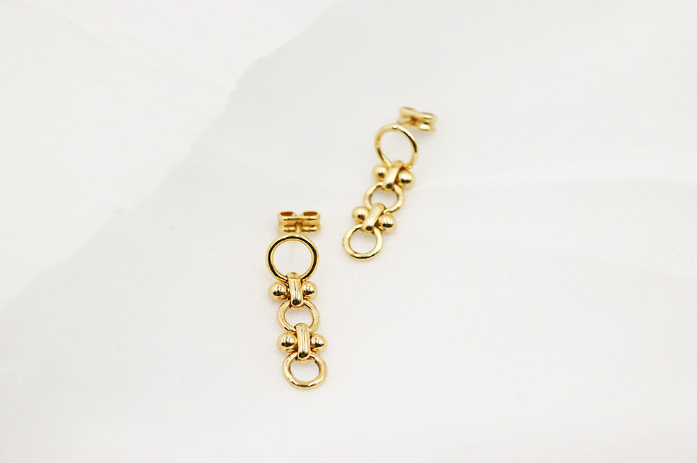 PENDIENTES MERAKI GOLD