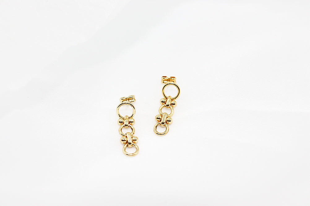 PENDIENTES MERAKI GOLD
