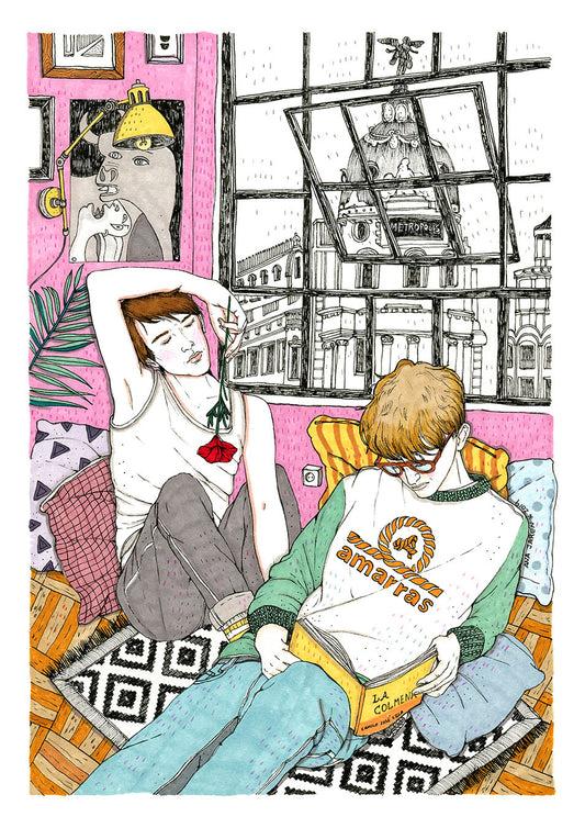 Lámina Madrid 1 Ana Jarén
