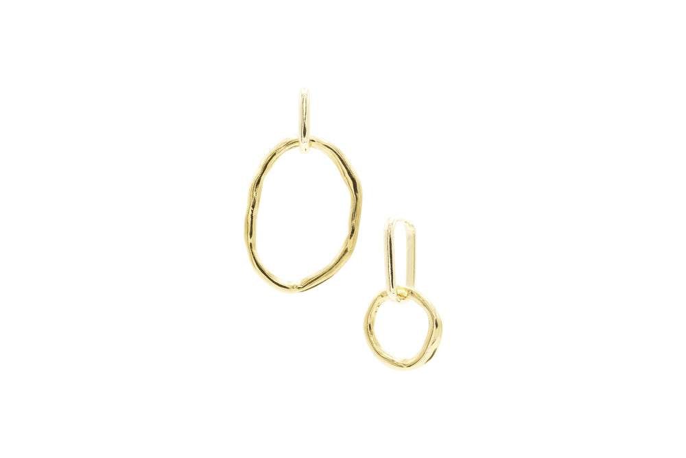 PENDIENTES RIBBON GOLD