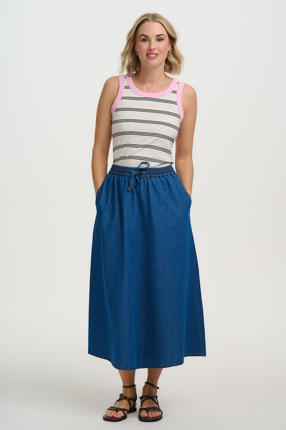 FALDA ALLEGRA DENIM