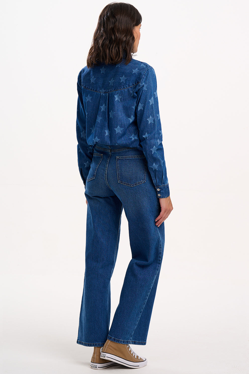 CAMISA ALEXIA STARS MID BLUE DENIM