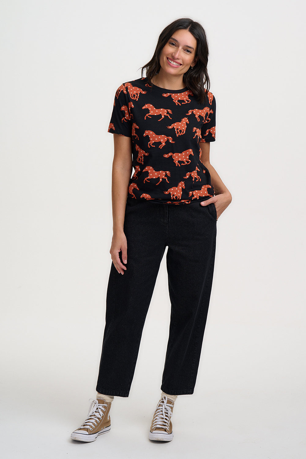 CAMISETA MAGGIE CABALLOS