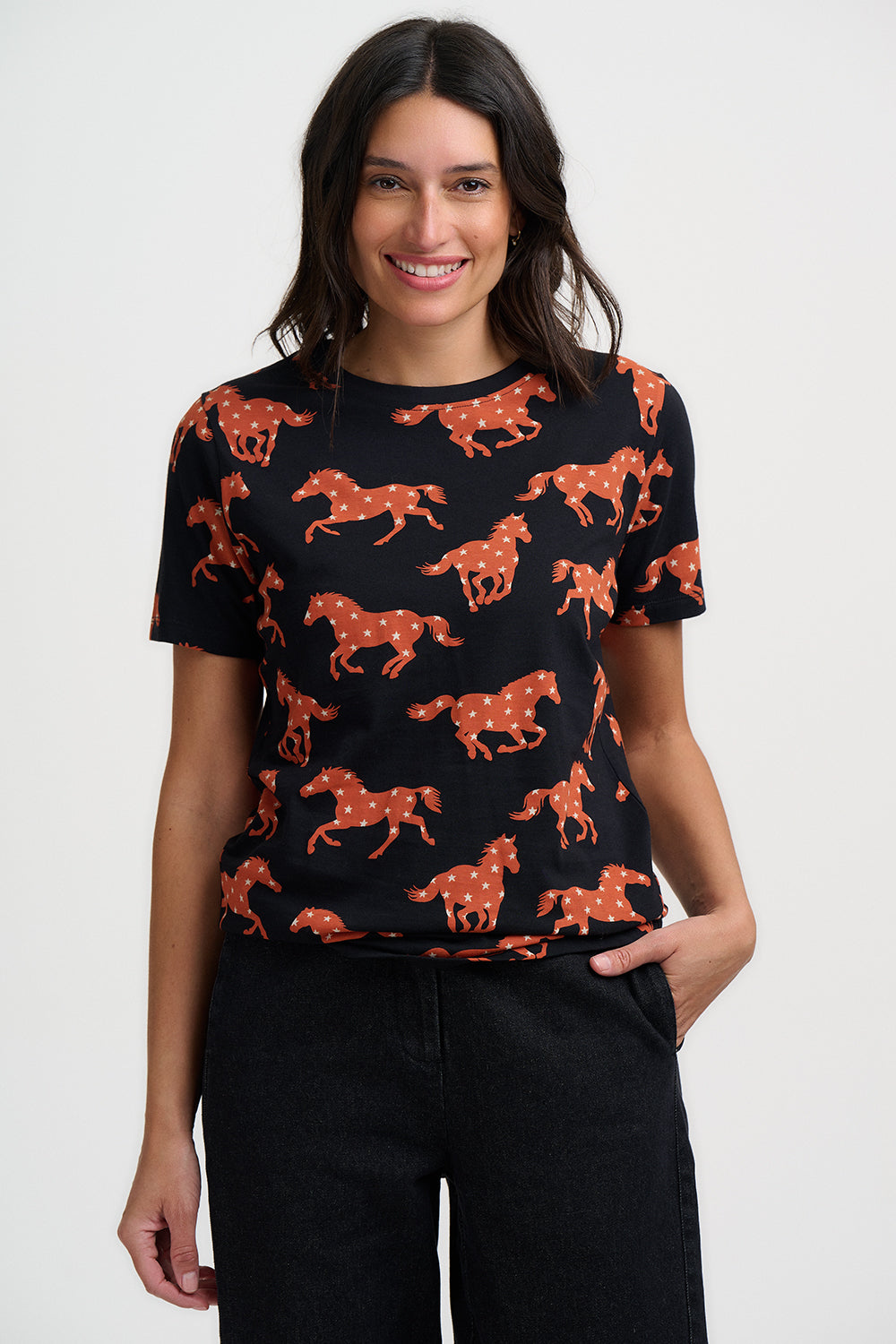 CAMISETA MAGGIE CABALLOS
