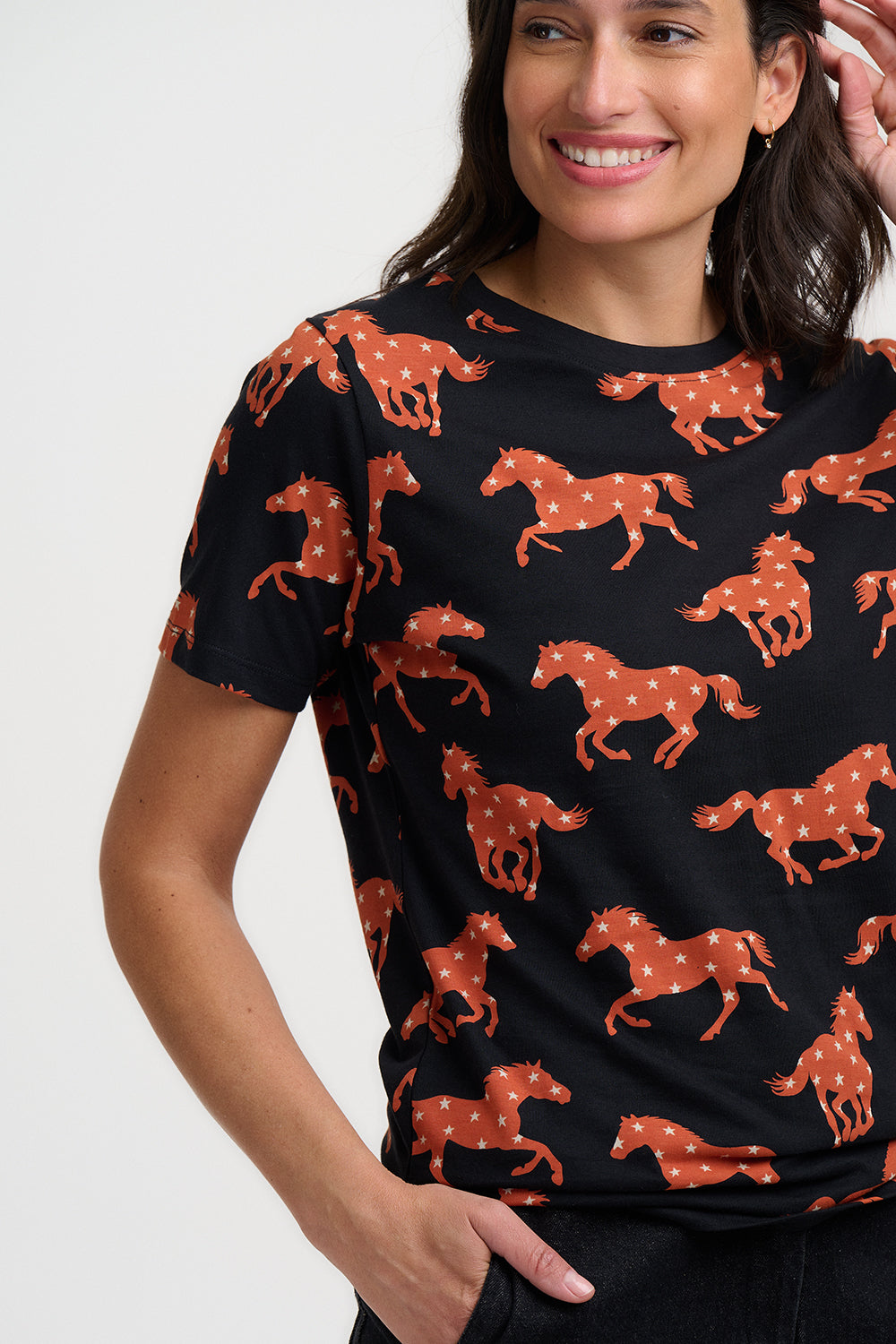 CAMISETA MAGGIE CABALLOS