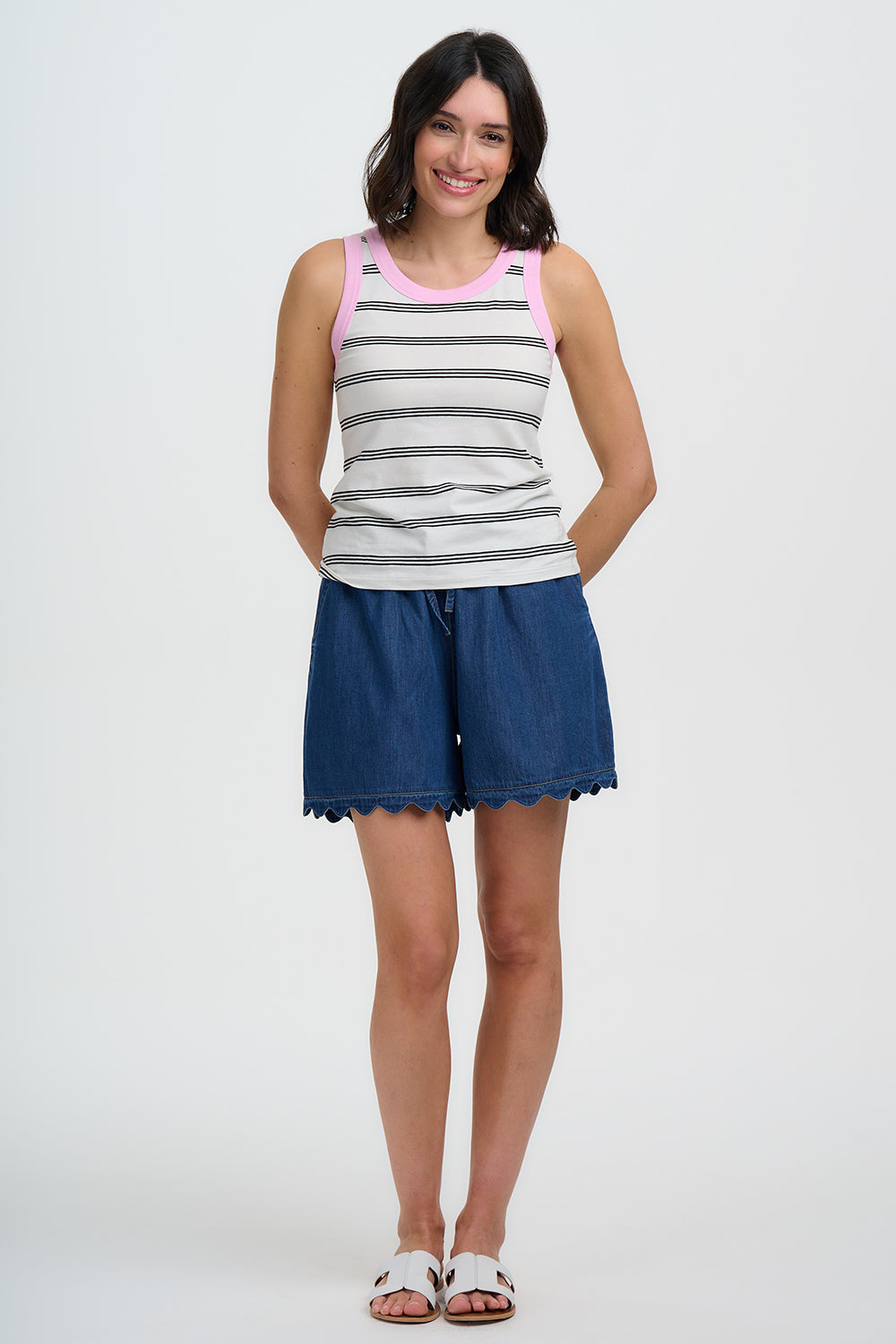 SHORT SHELLY DENIM