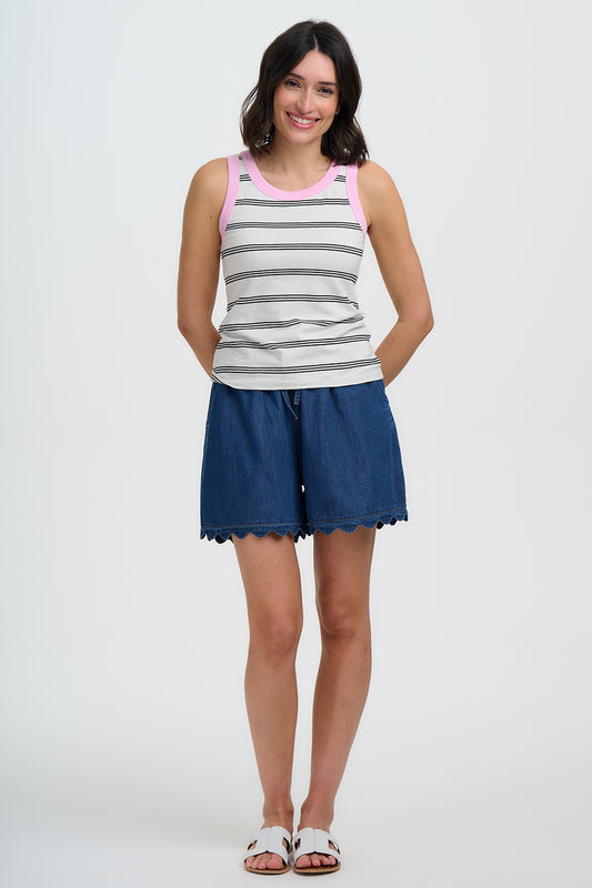 SHORT SHELLY DENIM