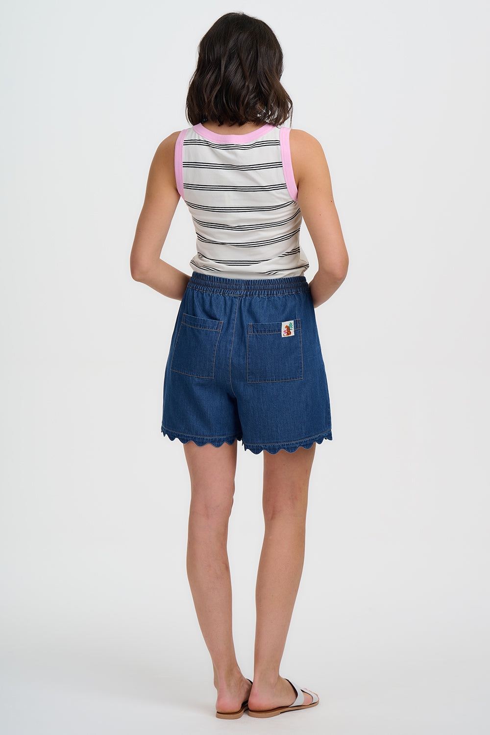 SHORT SHELLY DENIM