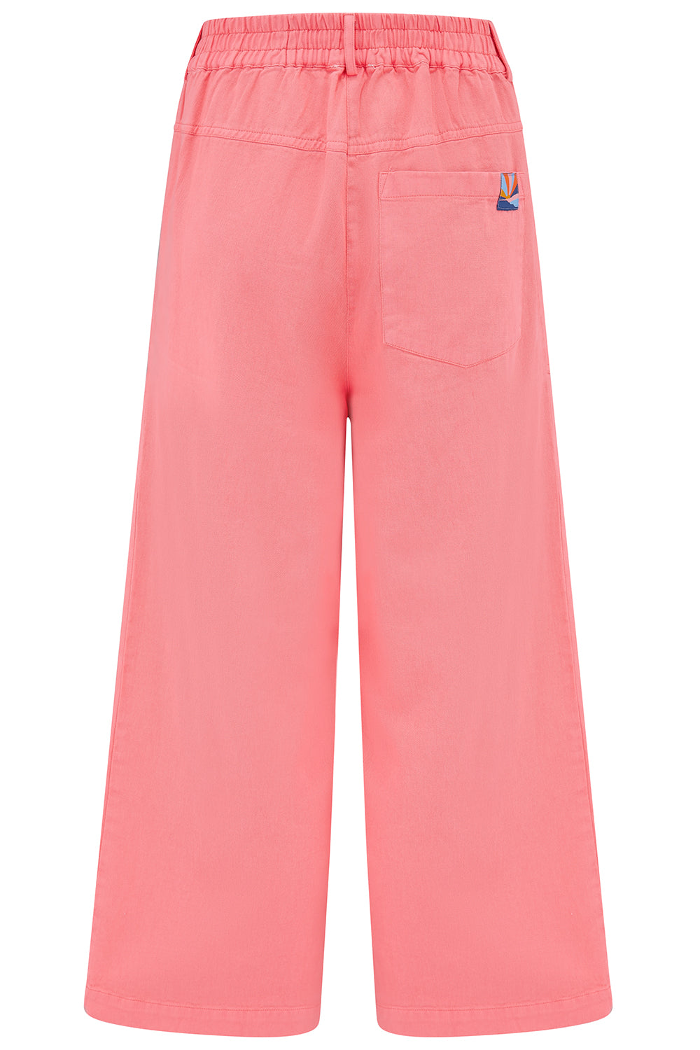 PANTALÓN CHARLENE CROPPED CORAL