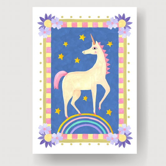 Lámina Unicornio Patrizia Martos