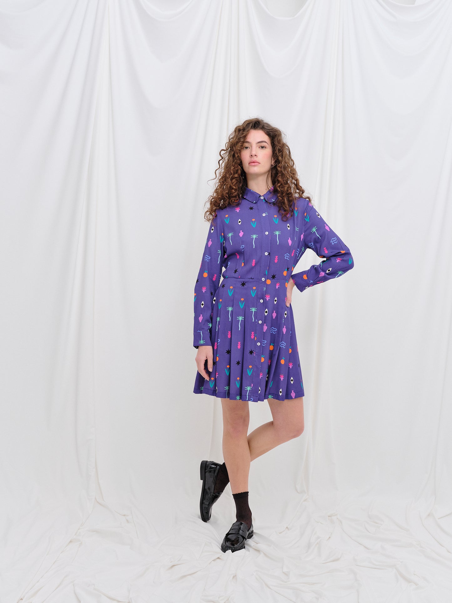 VESTIDO TALA MORADO