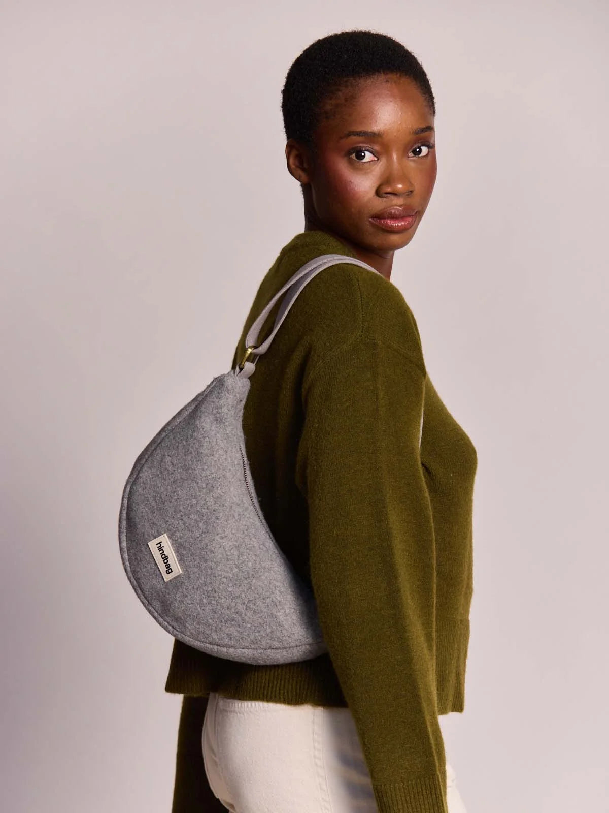 Riñonera Andrea Lana Gris Hindbag
