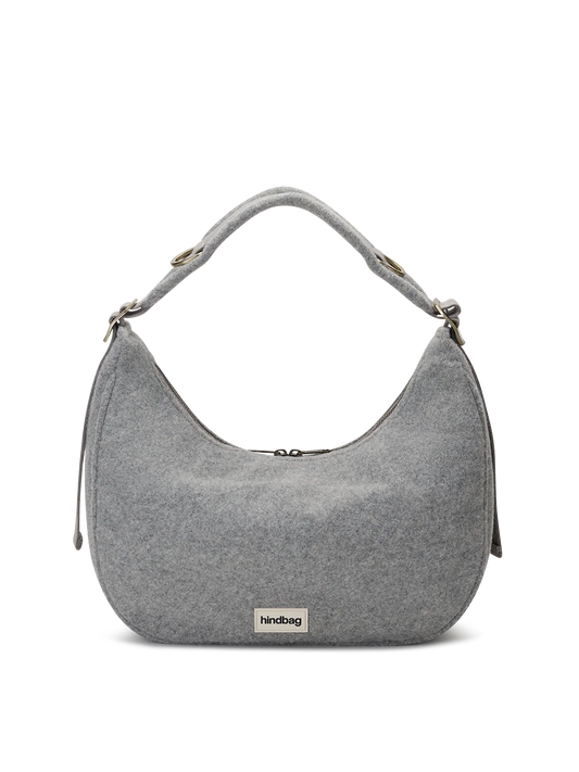 Bolso Bianca lana Gris Hindbag