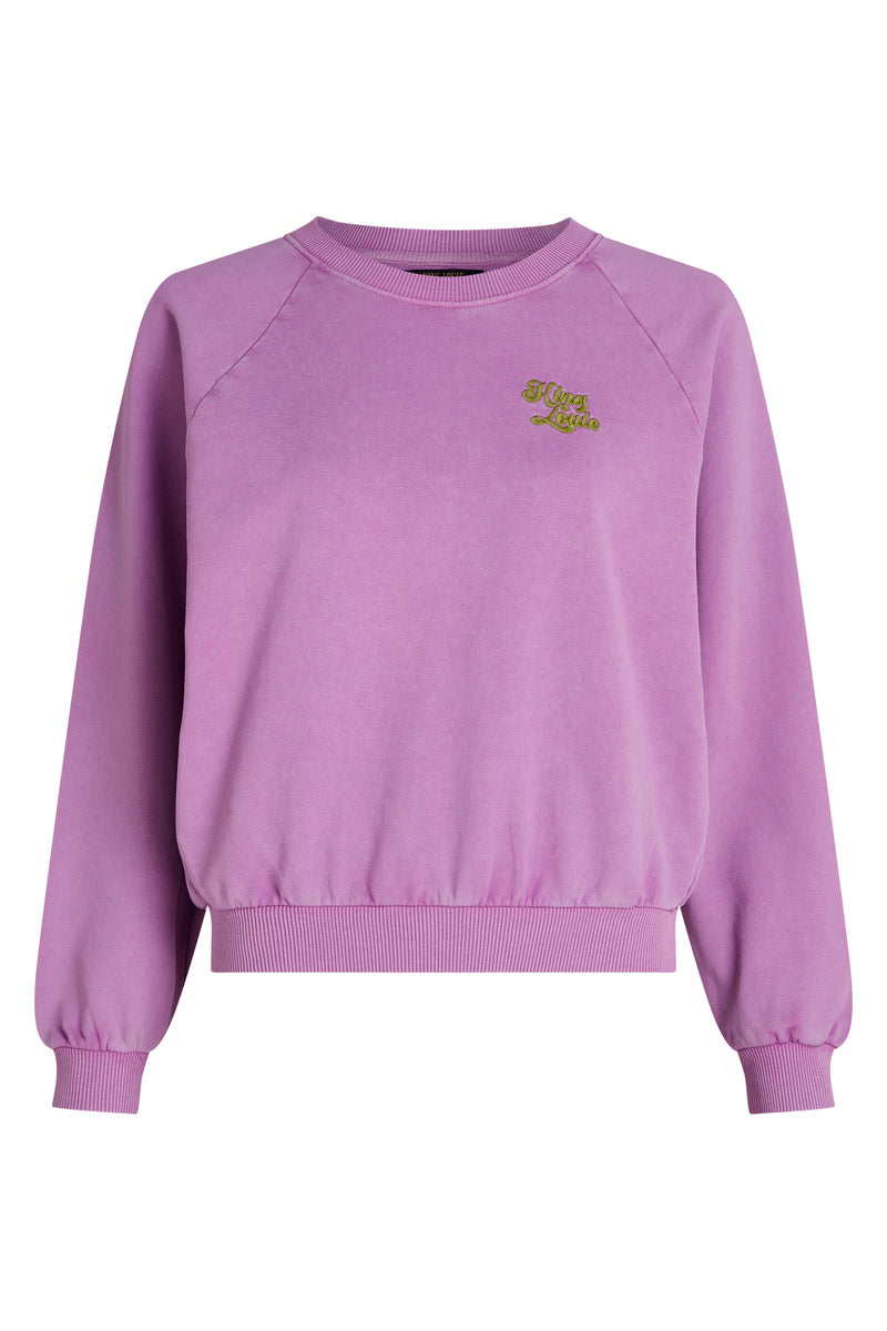 SUDADERA BIBI WIDE SWEAT MALVA