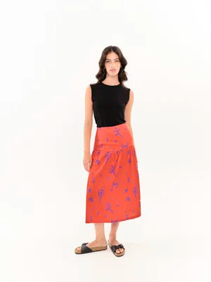 FALDA BRISA ROJO