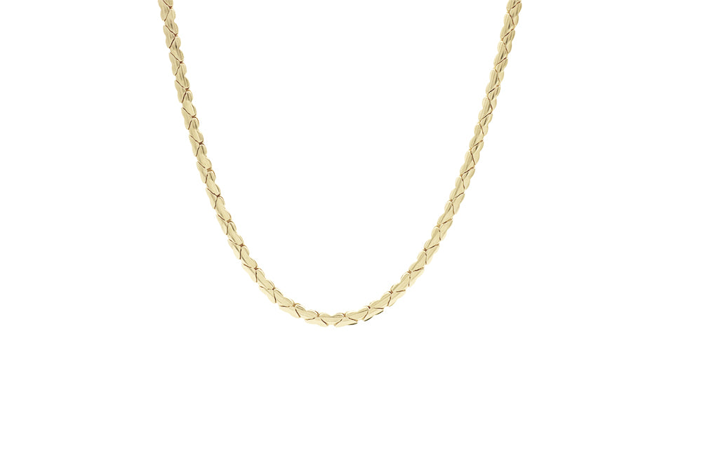 COLLAR HEARTS GOLD