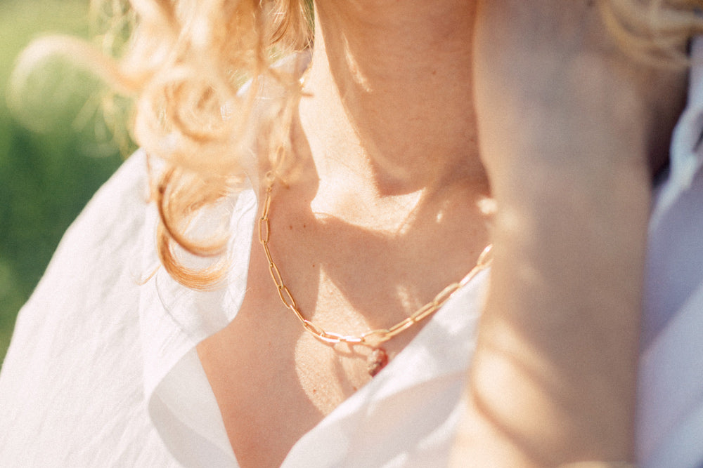COLLAR LINK BIG GOLD