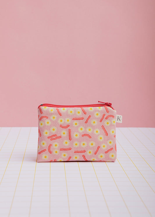 Monedero Pequeño Breakfast Rosa Ecke