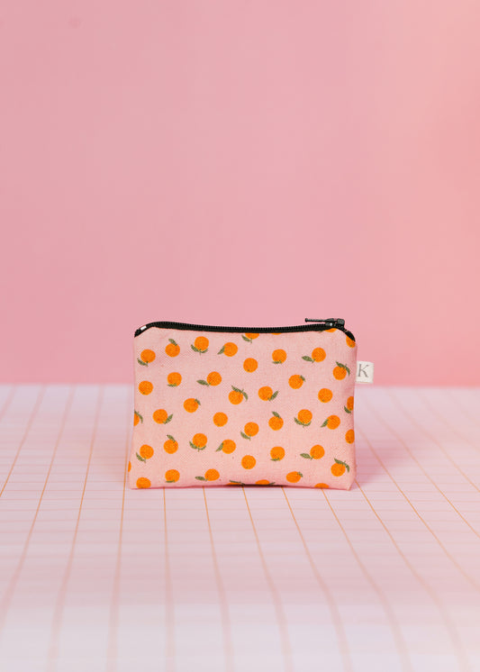 Monedero Pequeño Naranjas Rosa Ecke