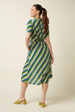 VESTIDO OLIVA CHIFF