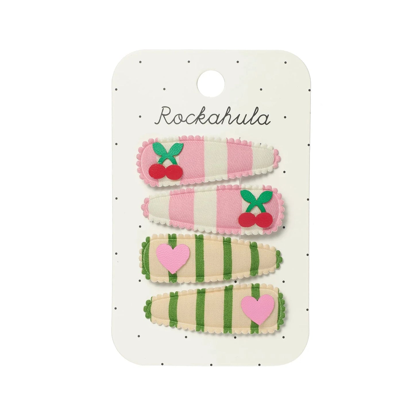 PACK HORQUILLAS CORAZON RAYAS