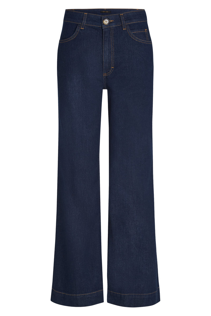 PANTALÓN PAIGE PETIT ONYX DENIM
