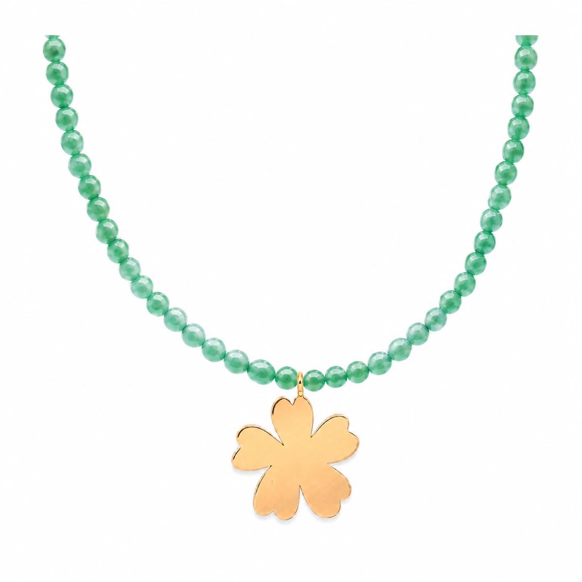 COLLAR FLEUR BEADS