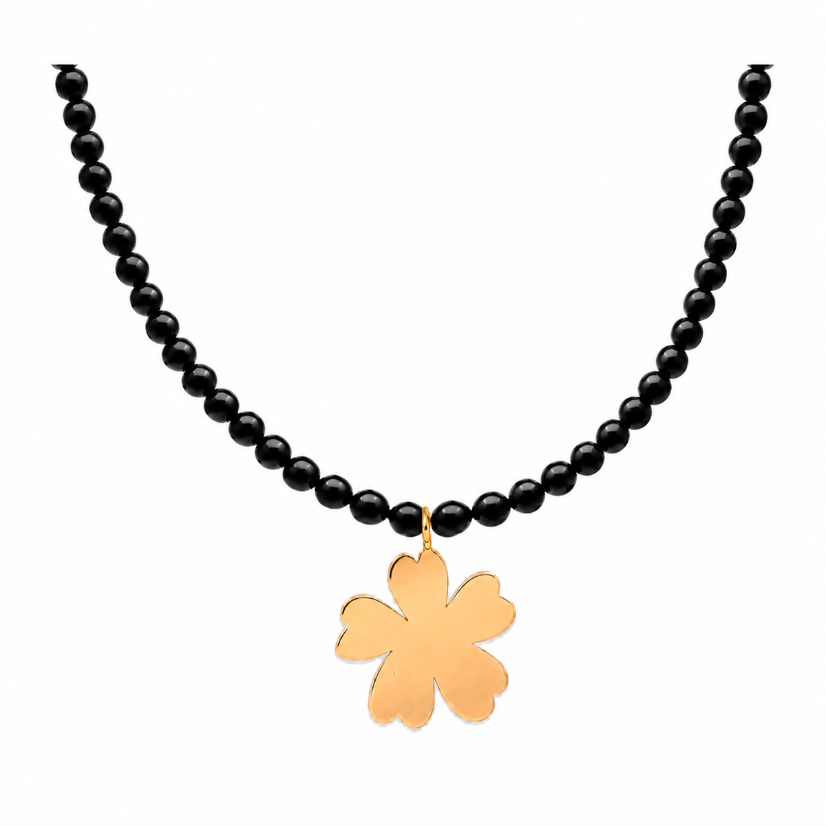 COLLAR FLEUR BEADS