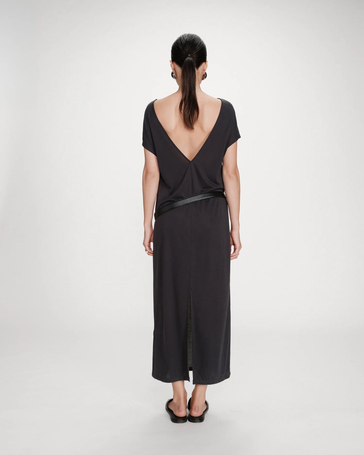 VESTIDO PEACE ANTRACITA