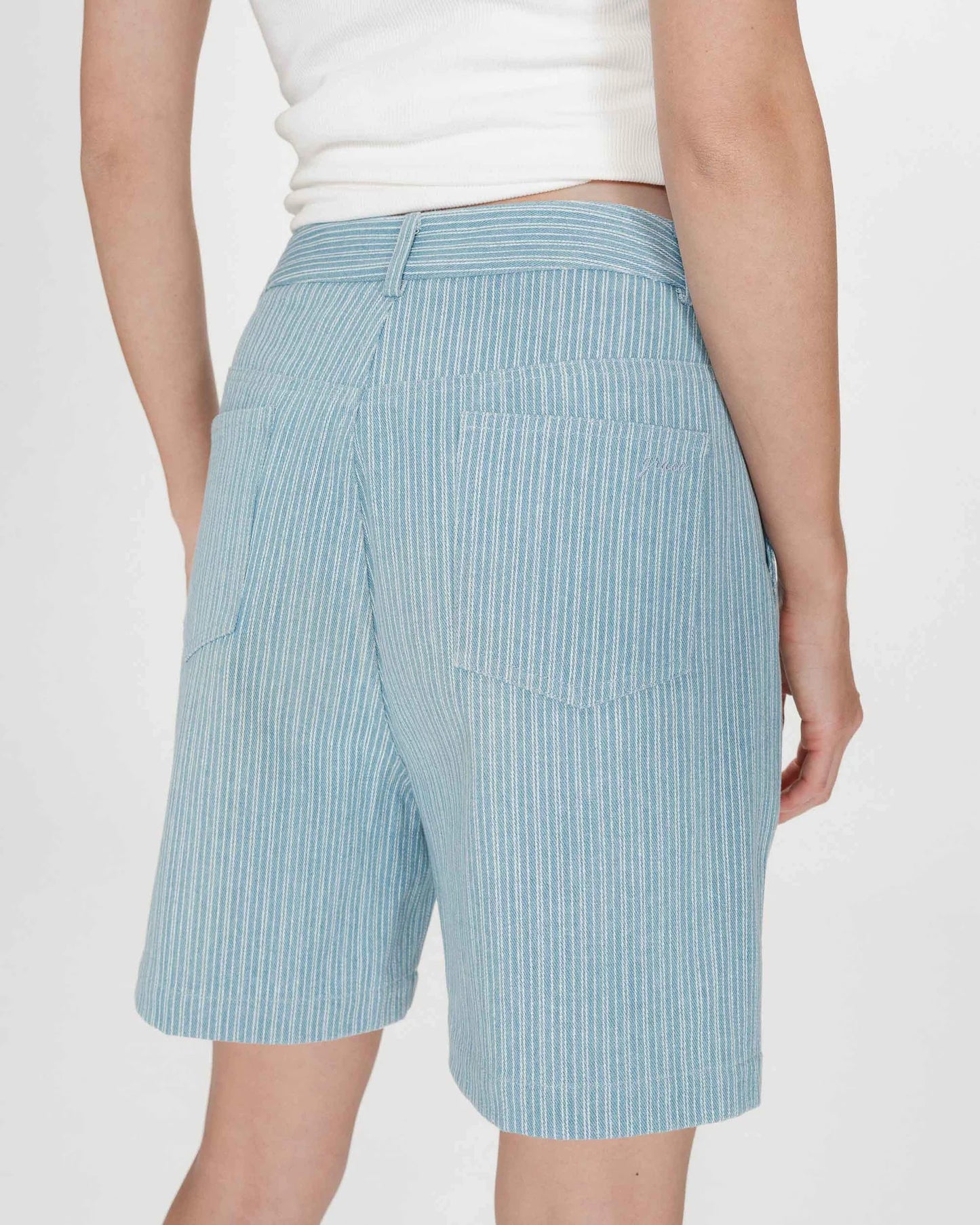 SHORT VARS RAYAS AZUL