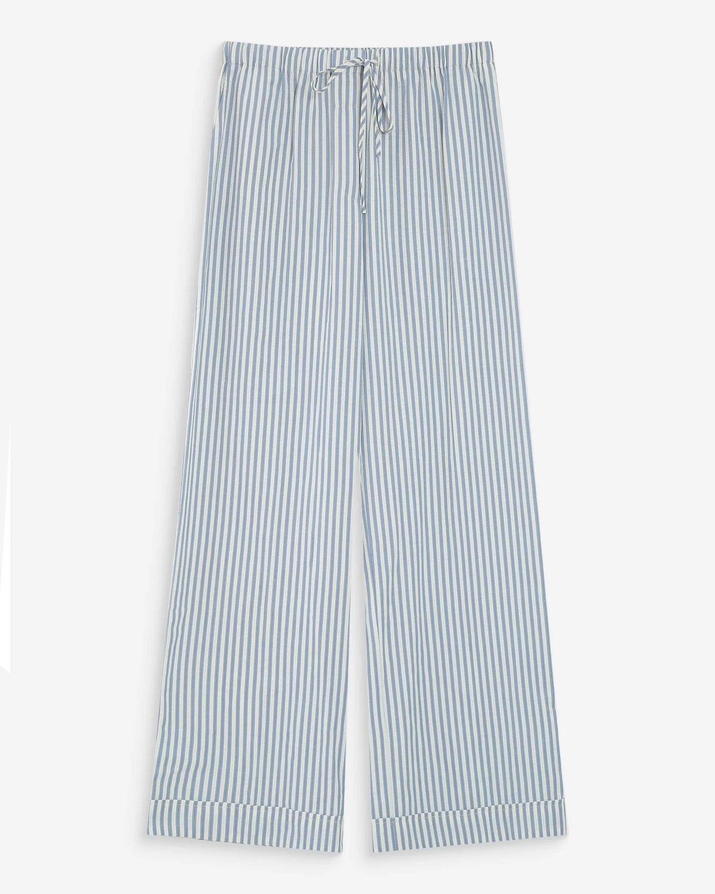 PANTALÓN VOLUTE RAYAS CELESTE